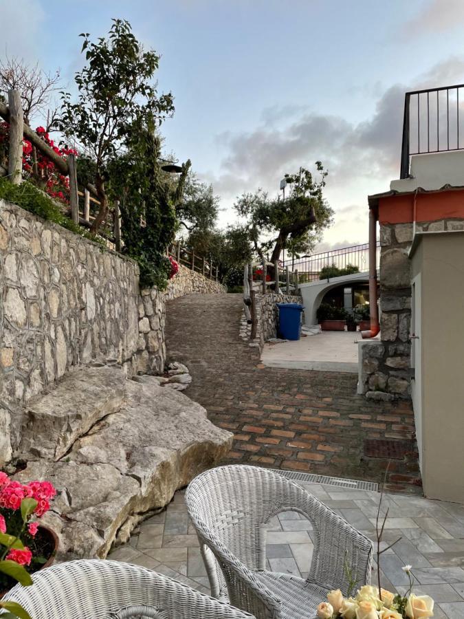 Vila L'Antica Pigna Chateau Vico Equense Exteriér fotografie