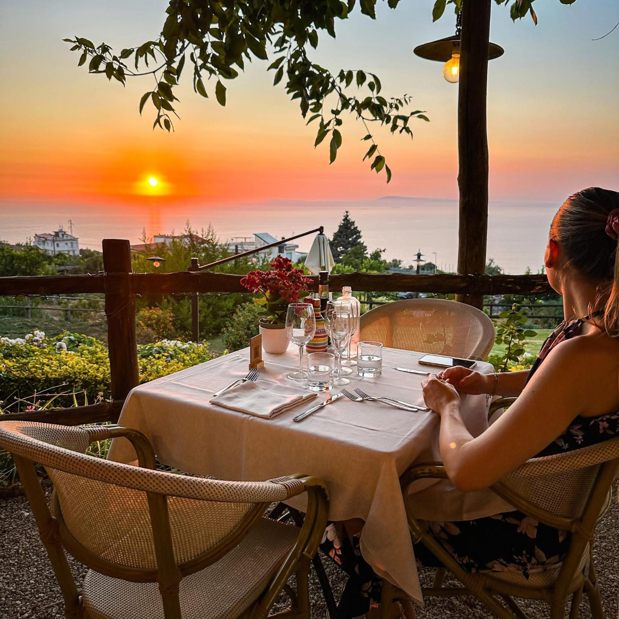 Vila L'Antica Pigna Chateau Vico Equense Exteriér fotografie